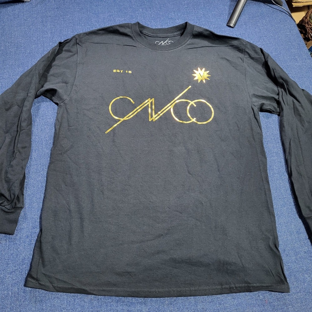 CNCO Official 5th Anniversary Long Sleeve T-Shirt Boy Band Latin Pop Music Lar